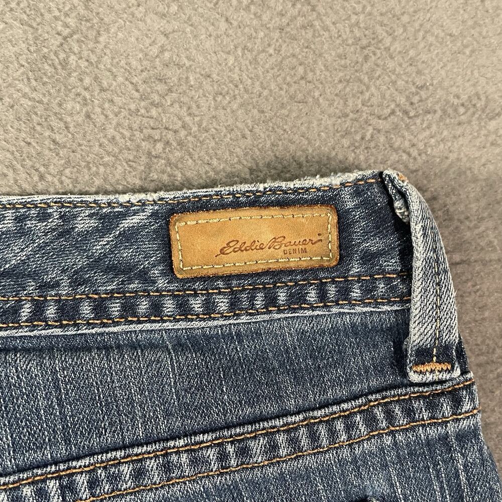 Vintage Eddie Bauer Denim Womens Size 12 Medium Mom Western 90s Y2K Jean 32x30 - Picture 15 of 15